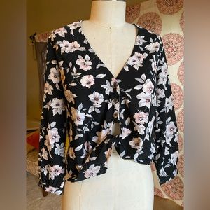 Volcom Floral Blouse